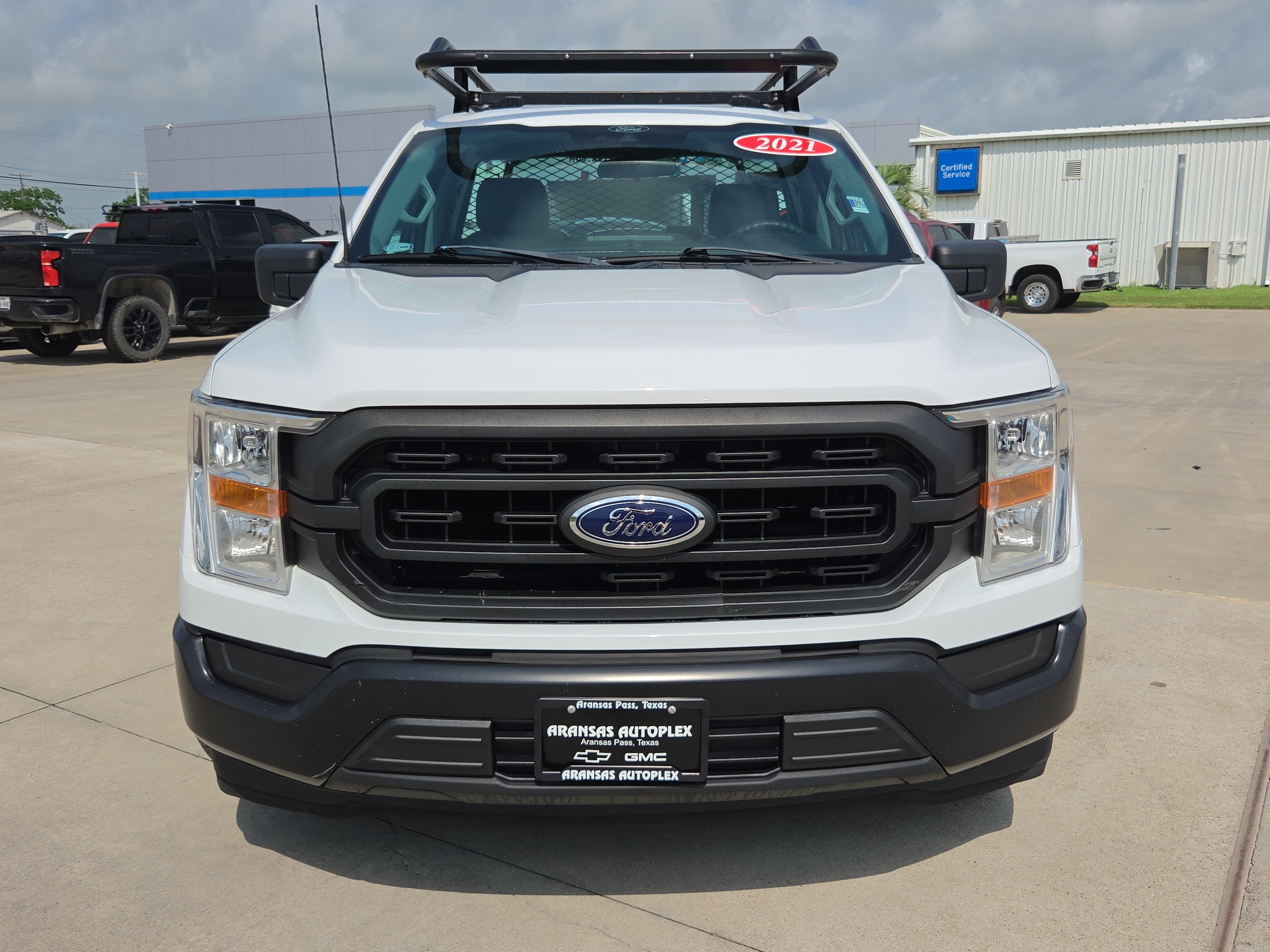 2021 Ford F-150 — side profile view