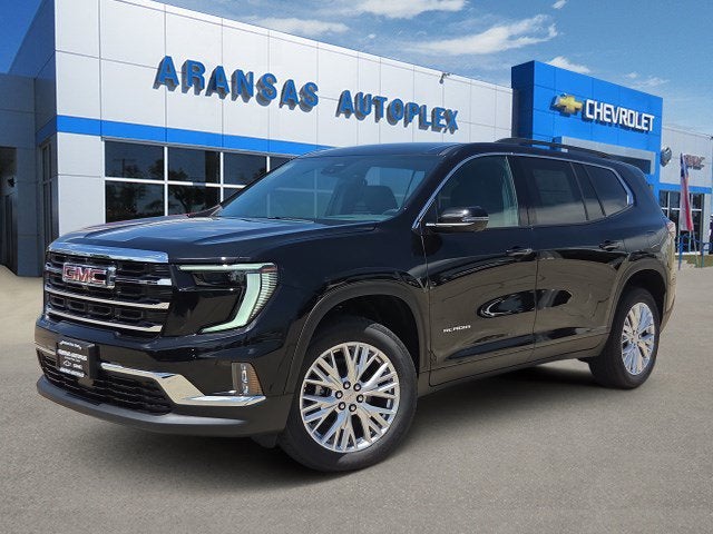 2026 GMC Acadia Elevation in Ebony Twilight Metallic — front three-quarter view