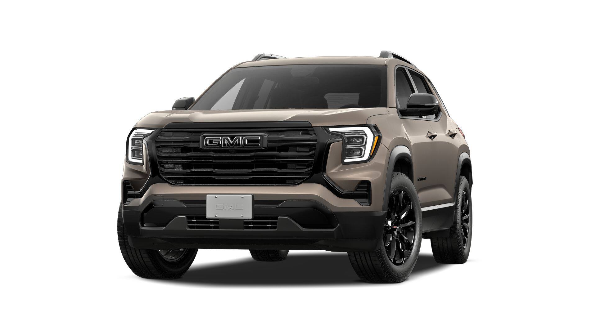 2027 GMC Terrain FWD Elevation in Riverstone Metallic — front three-quarter view